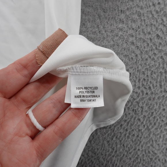 Walter Hagen Clubhouse Womens Golf Polo Shirt XXL White Breathable NWT - Picture 11 of 13